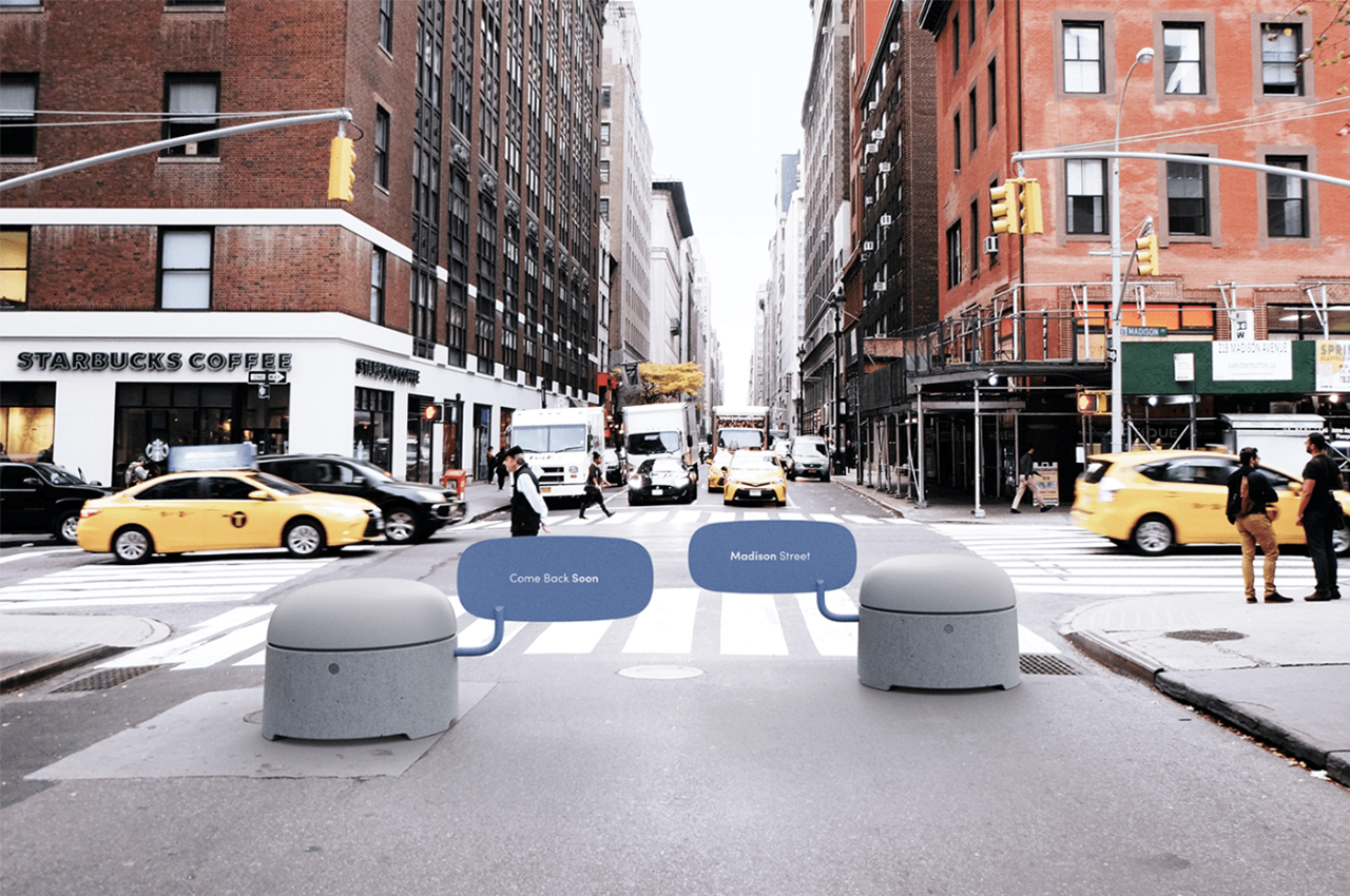 #Revamping Urban Pedestrian Spaces With These Friendly Bollards To Improve Roadside Safety