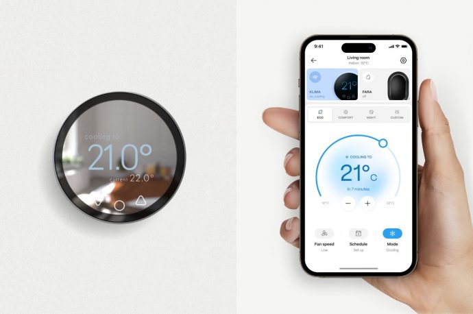 This elegant smart device keeps your house cool, saves you money, and helps save the planet