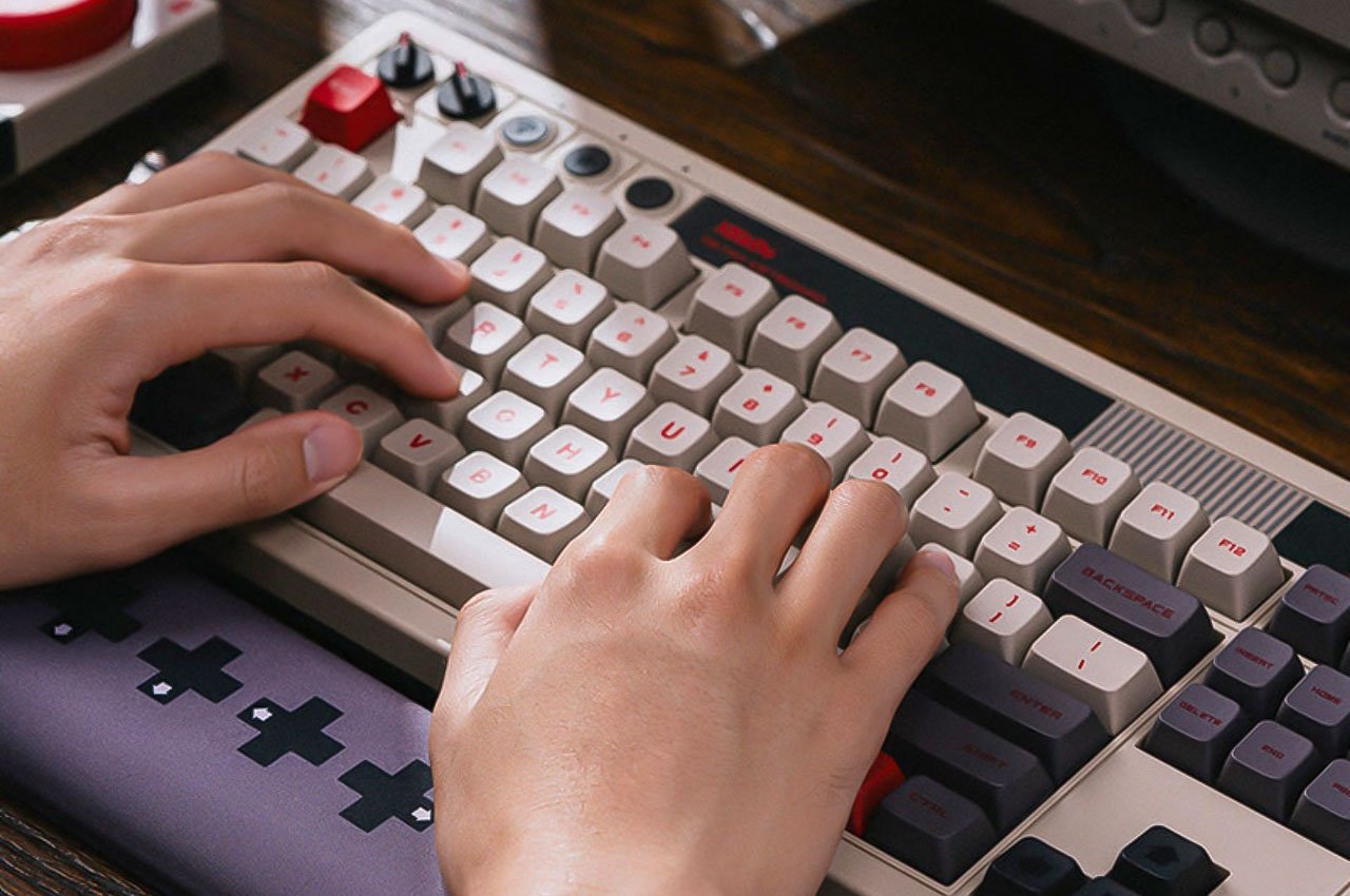 #8bitDo Retro Mechanical Keyboard turns an old iconic console design into a fun-looking keyboard