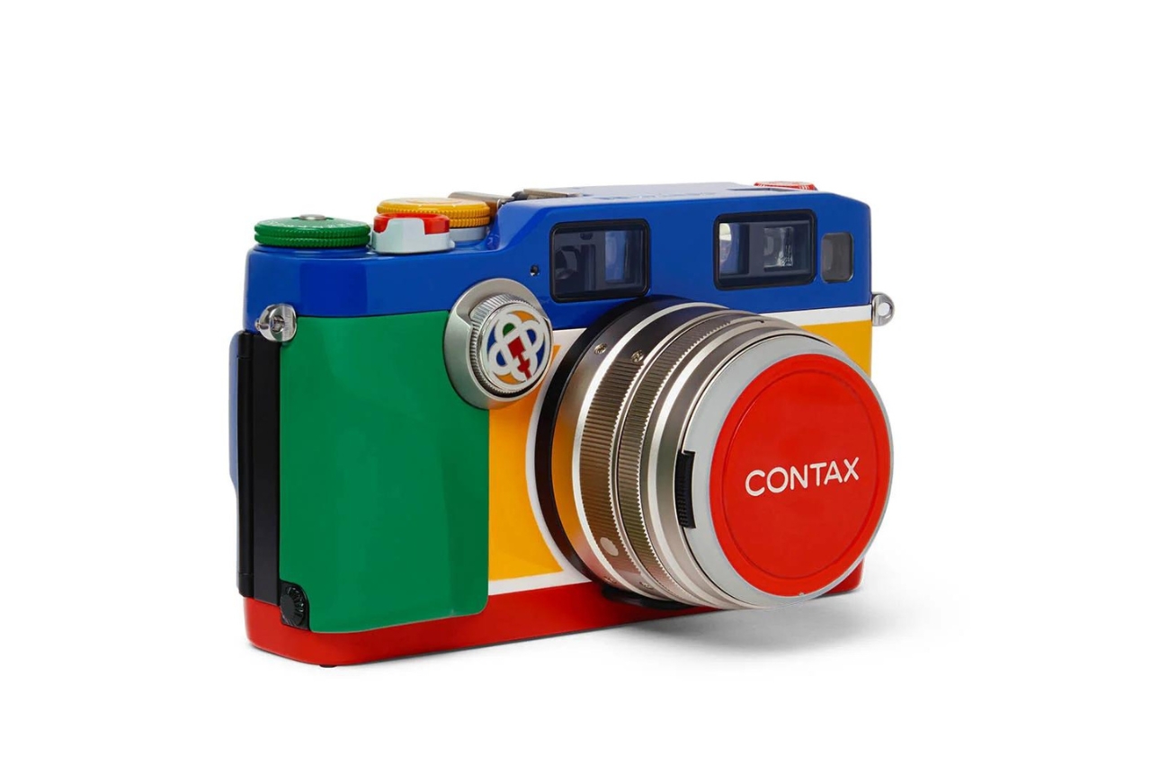 #A colorful version of the classic Contax G2 camera can be yours for $8,300