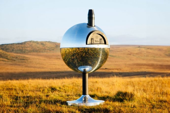Pizza Oven or Party Prop? This quirky Disco Ball Pizza Oven adds Glam and Gluten to your kitchen!