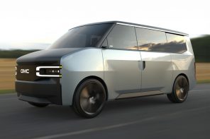 The GMC Safari Gets Resurrected As A Gorgeously Slick Electric Van Concept