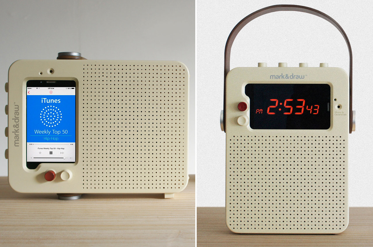 #i Ready O is an iPhone analog radio that sustainably blends retro and modern