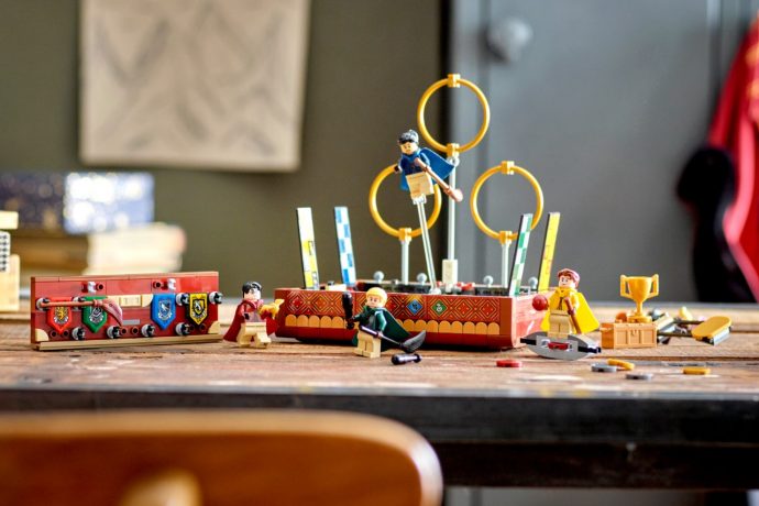 LEGO’s latest Harry Potter Set lets you ACTUALLY play a game of Quidditch