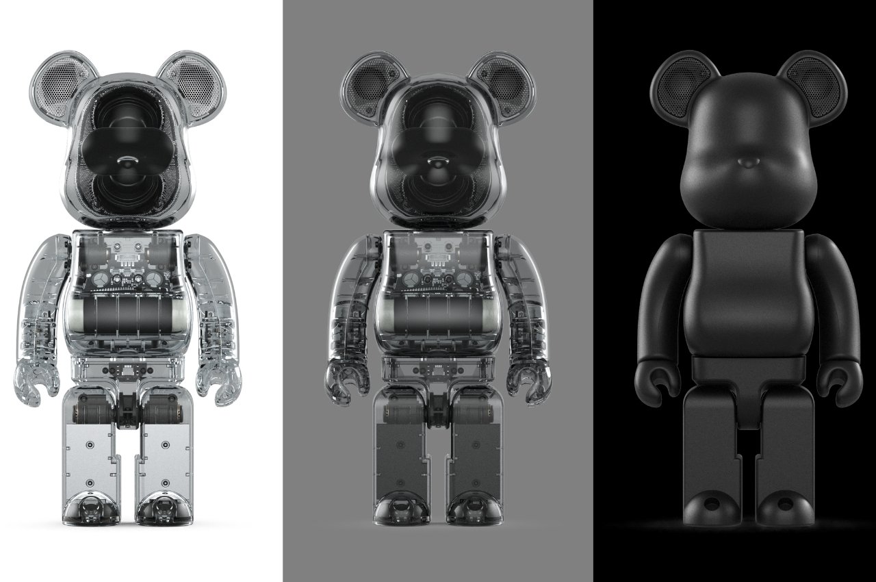 #Bearbrick gets a functional upgrade as a portable Bluetooth speaker