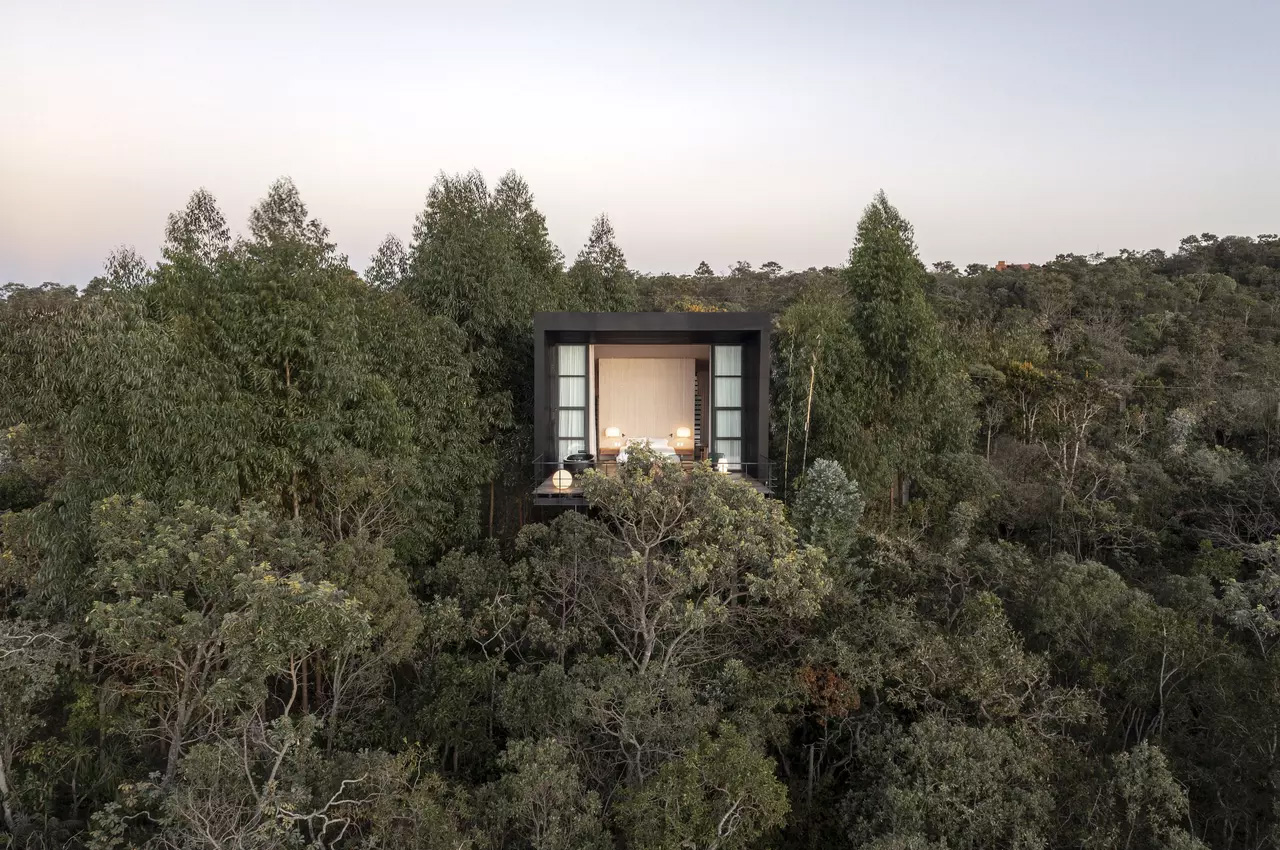 Elevated Cabin In Brazil Provides An Immersive + Surreal Treetop Living ...