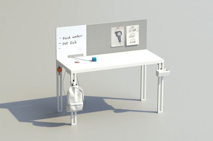 Embrace Minimalism and Enhance Productivity with This Work Table