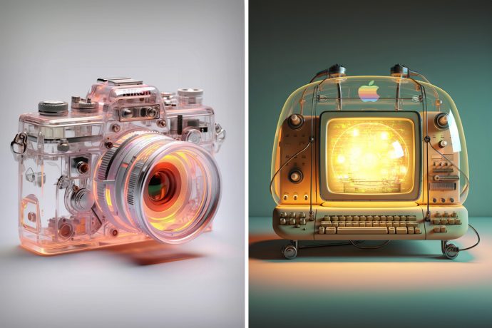 Everyday Products Get a Magnificent ‘Retrofuturistic’ Upgrade Through AI’s Vision