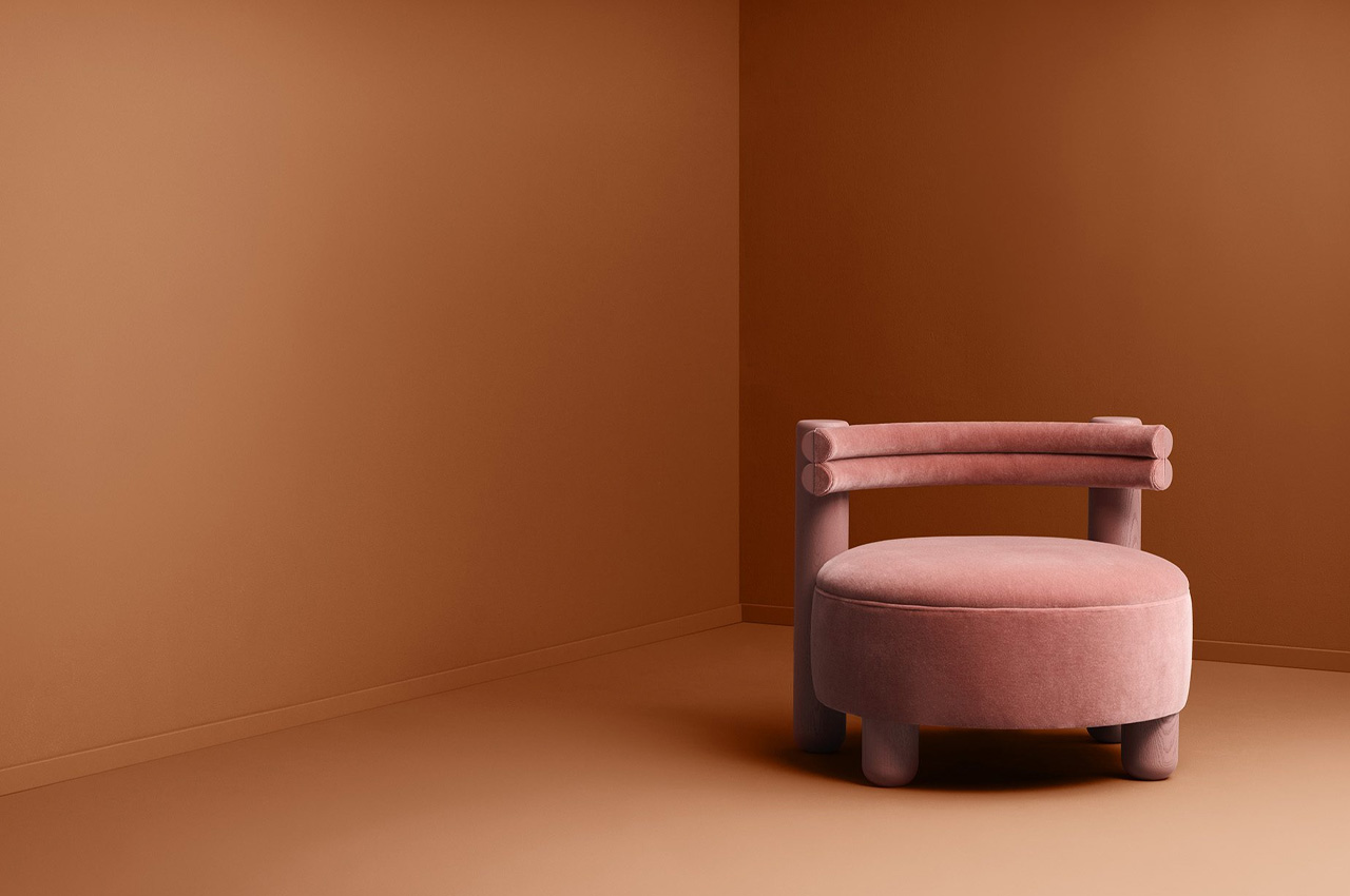 The Big Chair is a sophisticated art deco-inspired chonky furniture design for your home