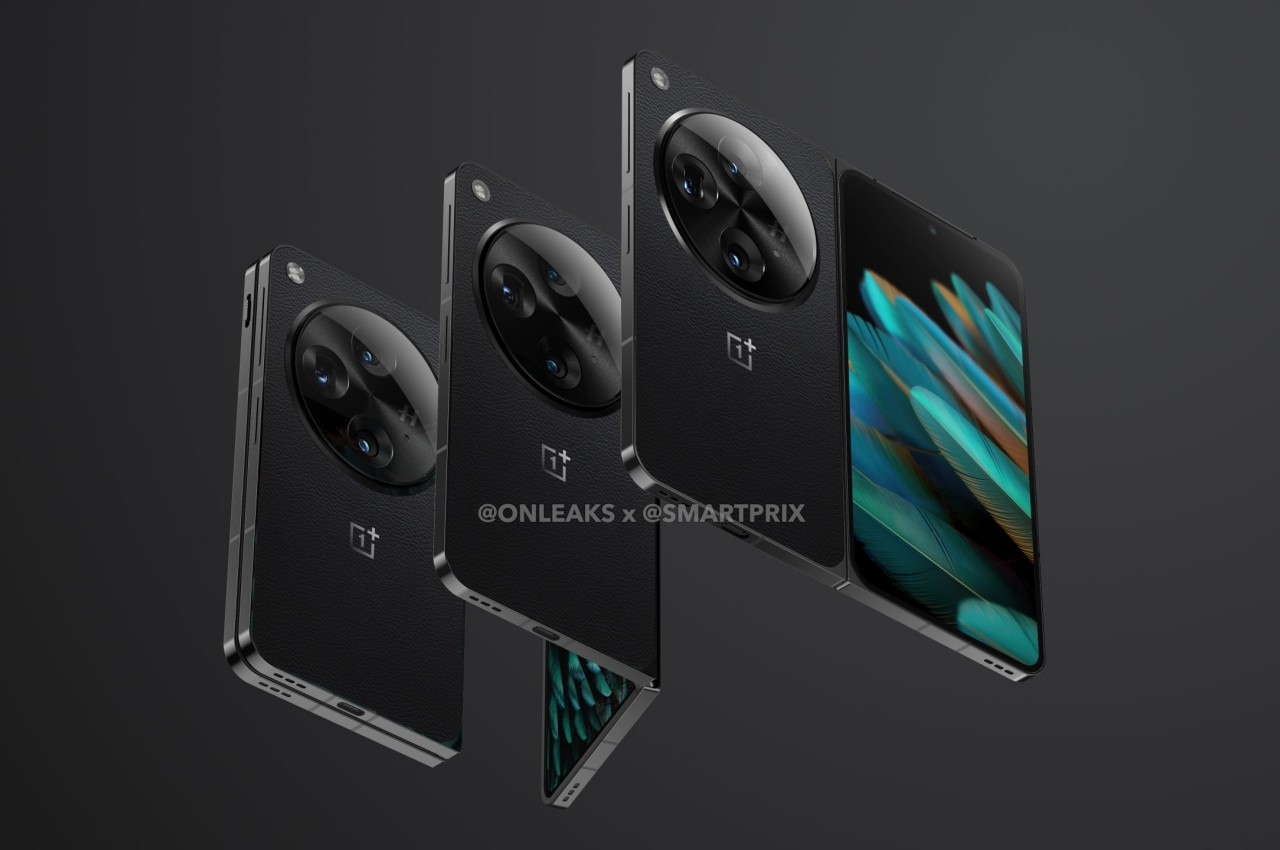 #OnePlus Open foldable phone renders paint a better, more realistic picture