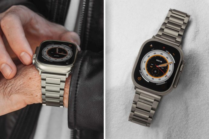 Sandmarc’s gorgeous Titanium band for the Apple Watch Ultra is a design match made in heaven