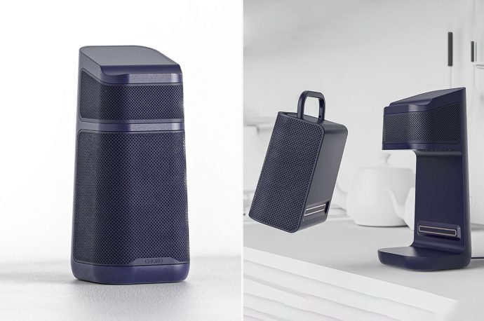 A Detachable Kitchen Speaker that Adapts to Your Needs as a Host
