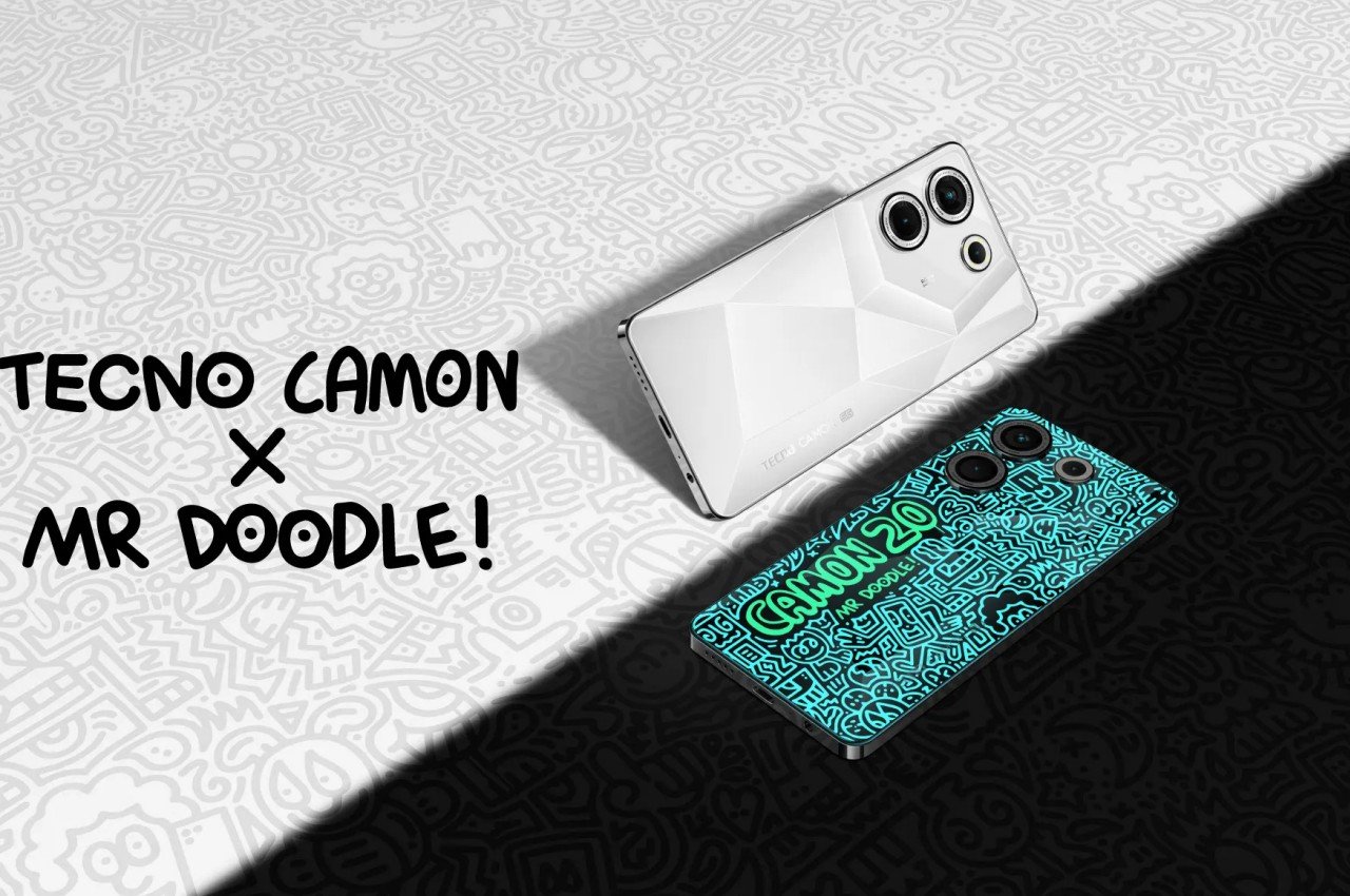 #TECNO Camon 20 Mr Doodle Edition adds a touch of artistic whimsy to a serious smartphone