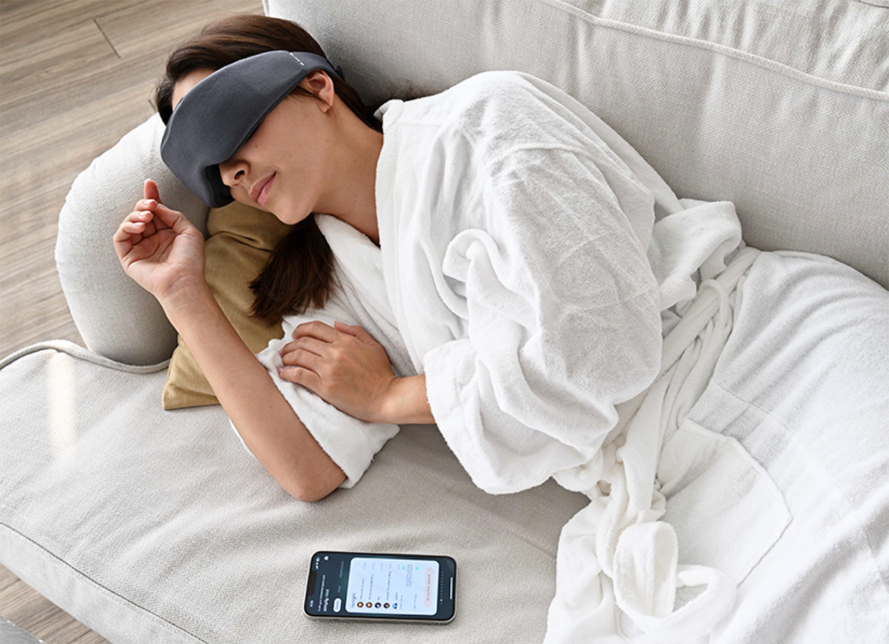 Aura Smart Sleep Mask: 100% Blackout & Deep Sleep by Aura Circle