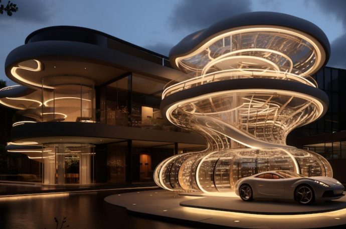 Repurposed Multi-Storey Car Parks Reimagined as Luxury Retail & Entertainment Spaces for the Future