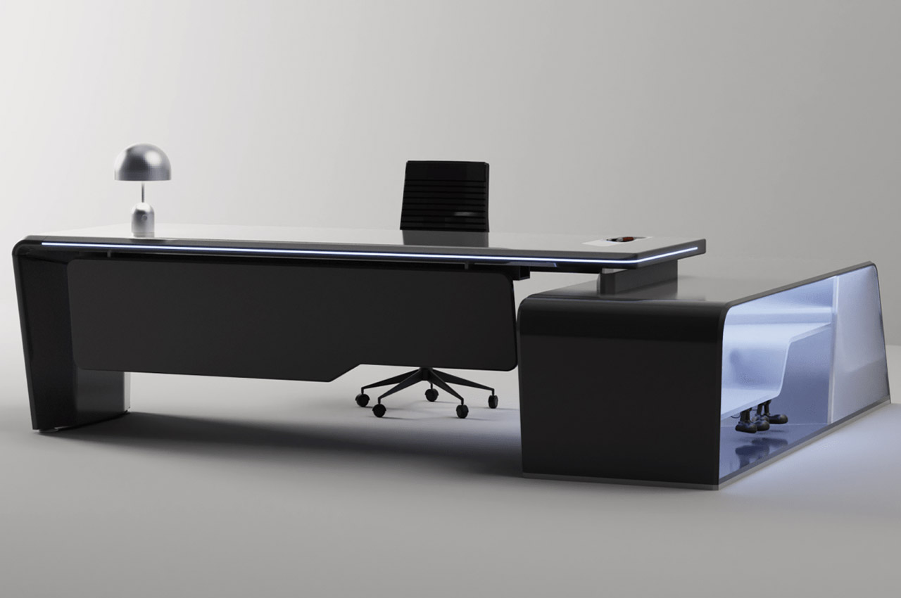 Future of an executive office is a work desk fostering self-fulfillment and  professionalism coalesce - Yanko Design