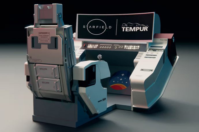 Xbox and TEMPUR’s Starfield cockpit-themed “NASA Punk” gaming chair turns eyeballs at Gamescom 2023