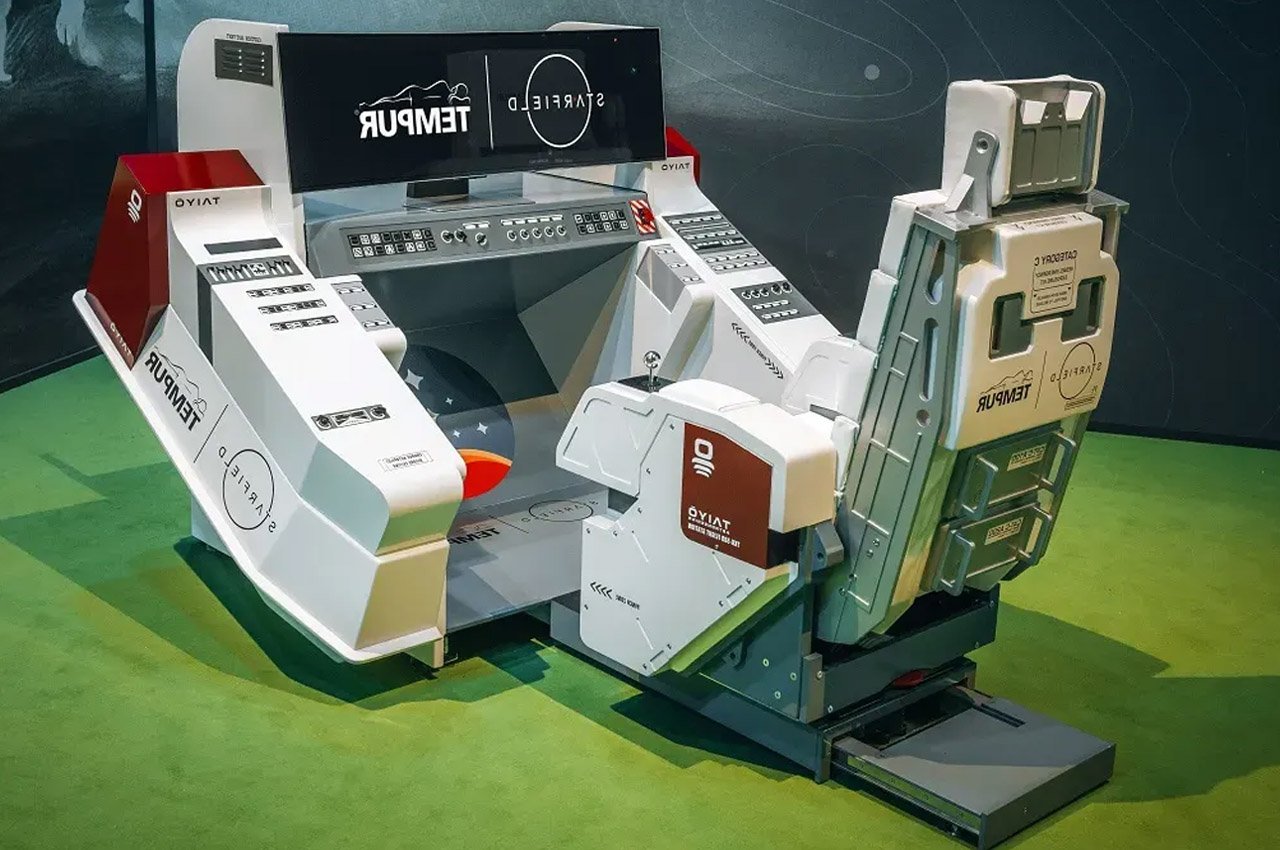 Xbox and TEMPUR's Starfield cockpit-themed “NASA Punk” gaming