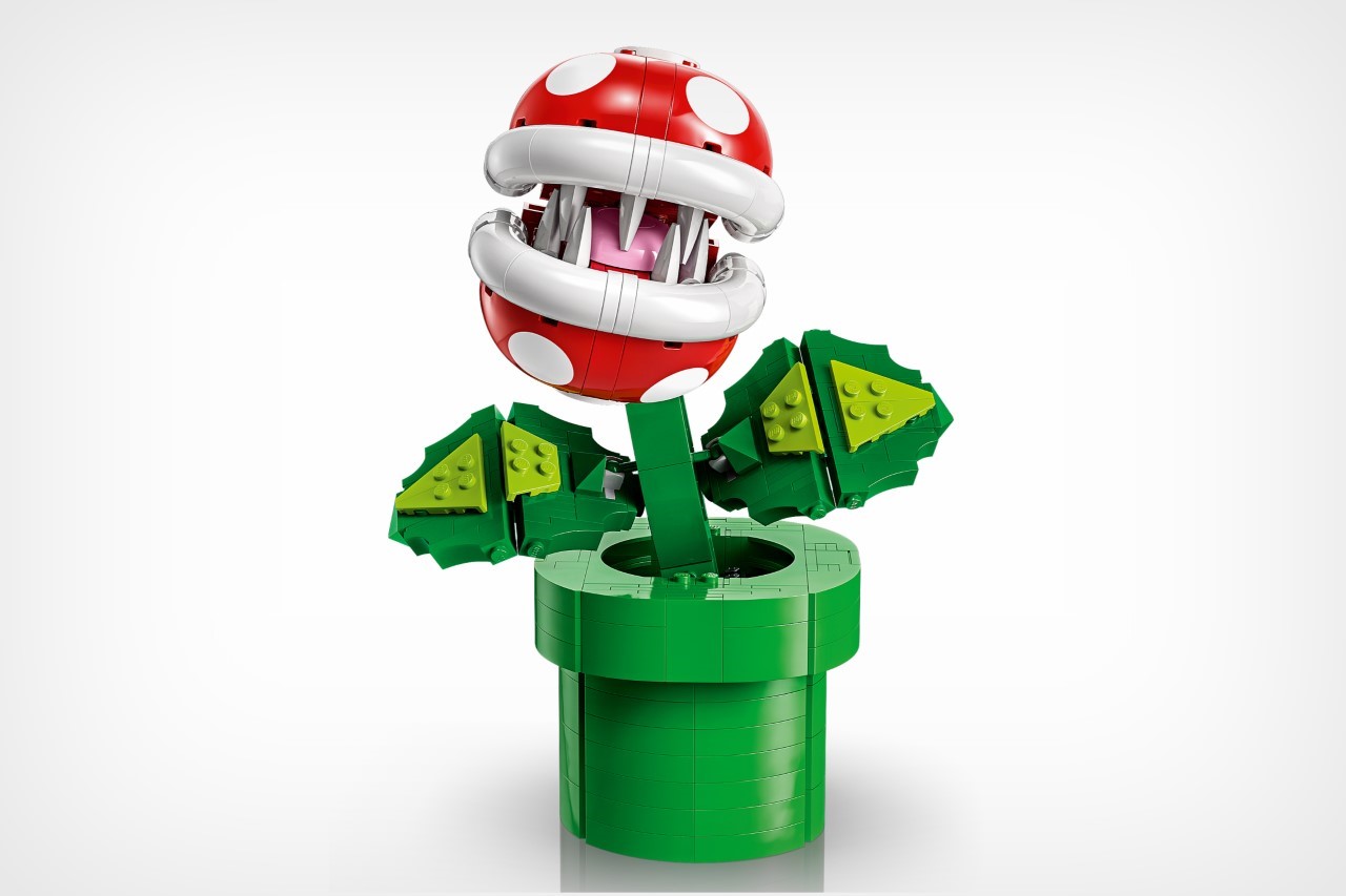 Lego ‘Piranha Plant’ from Super Mario