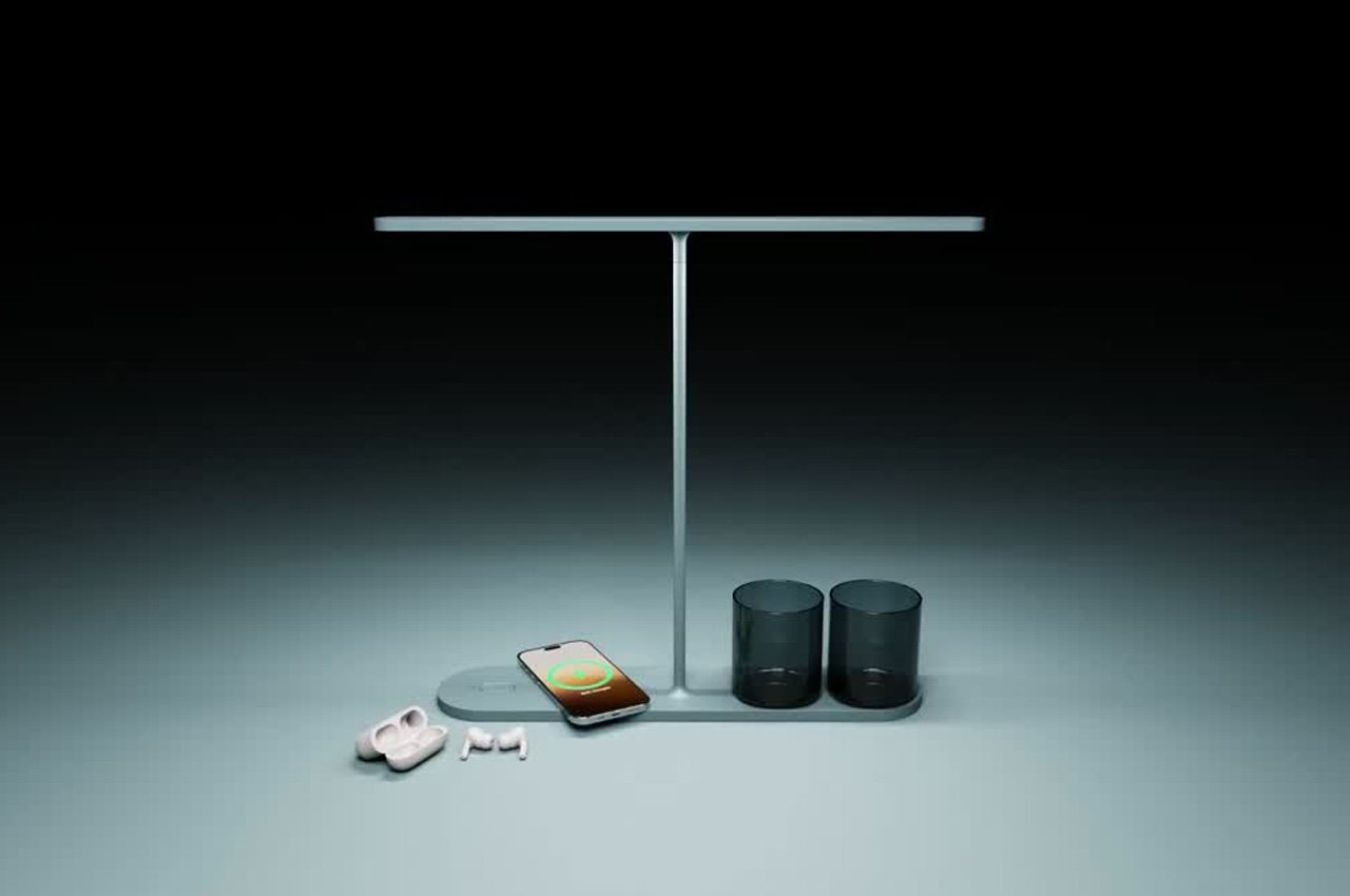 #The Current Task Light Is A Clever Little Lighting + Charging Concept For Your Desk
