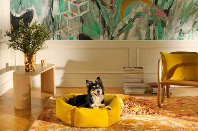 The Best Dog Beds Ever Are Made Using Fabrics Found At The MoMA & Guggenheim