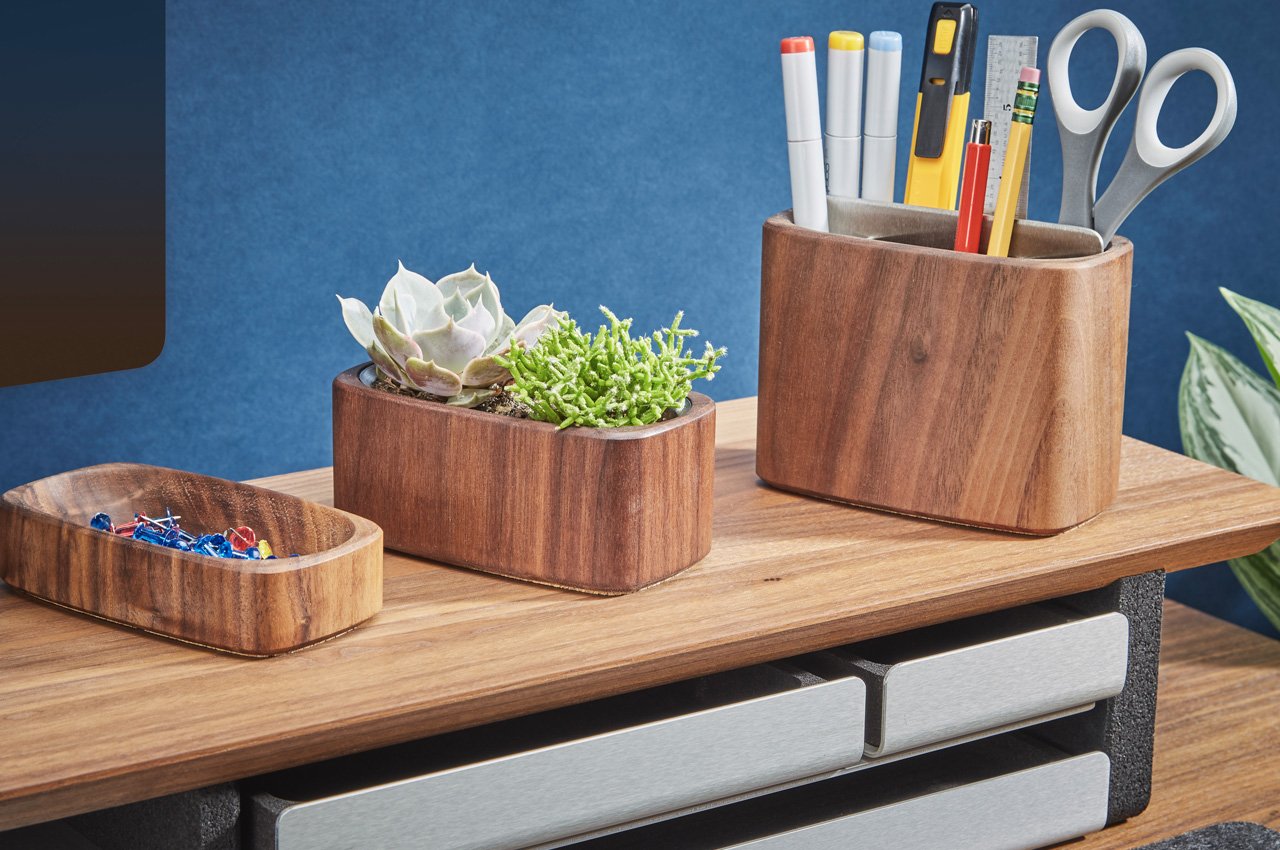 #Grovemade’s Hardwood Cups & Planters Are An Affordable & Eco-Friendly Way To Organize Your Desk
