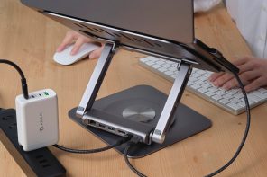 How this adjustable 360-degree laptop stand for MacBooks helps elevate your productivity