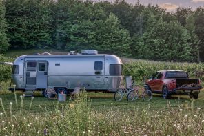 New Sleek Airstream Trade Wind is customized to go further while enjoying the comfort of your home