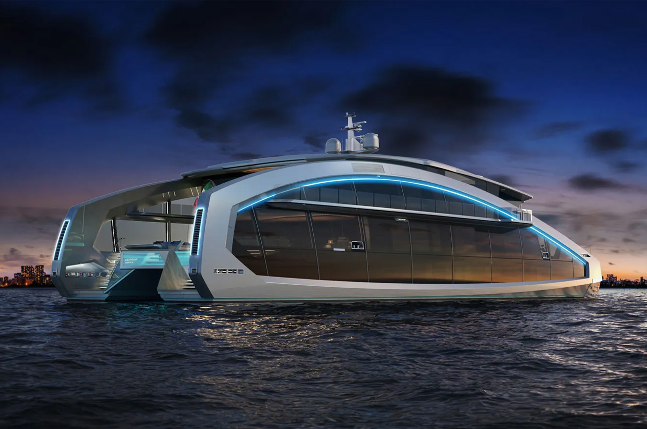 Peep into the interior of ‘This Is It’ – the largest to be motor catamaran for charter