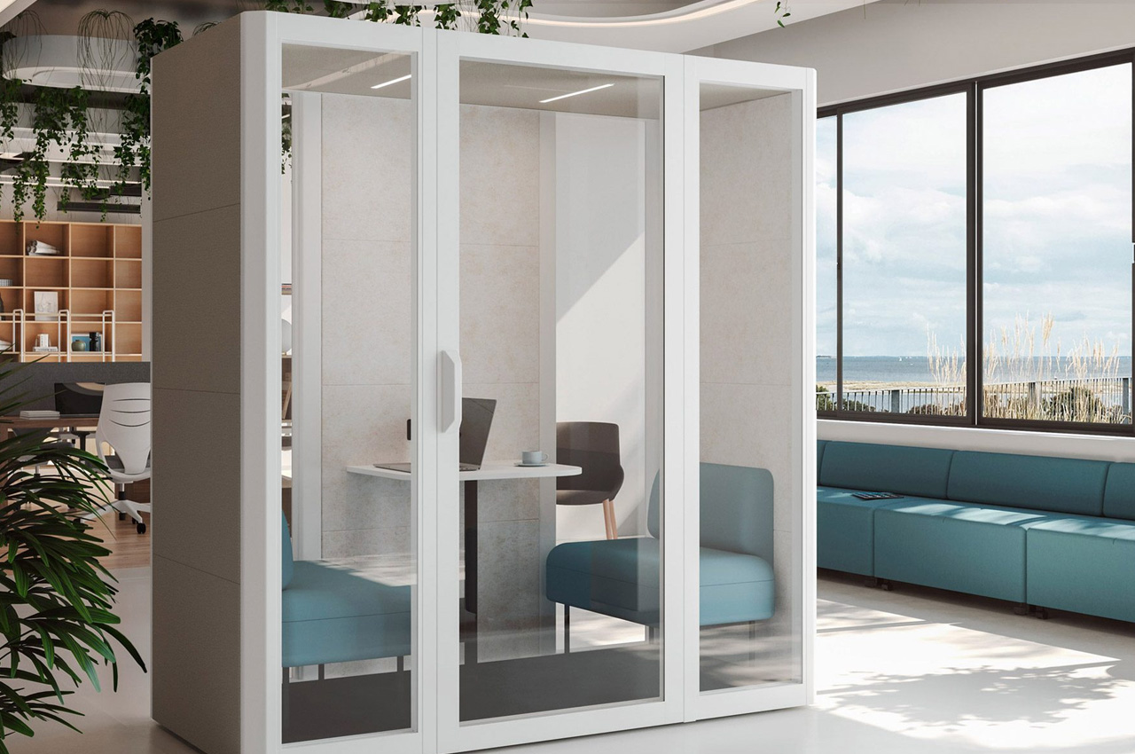 These Acoustic Cabins Are Designed To Be ‘Islands of Privacy’ In Modern Offices
