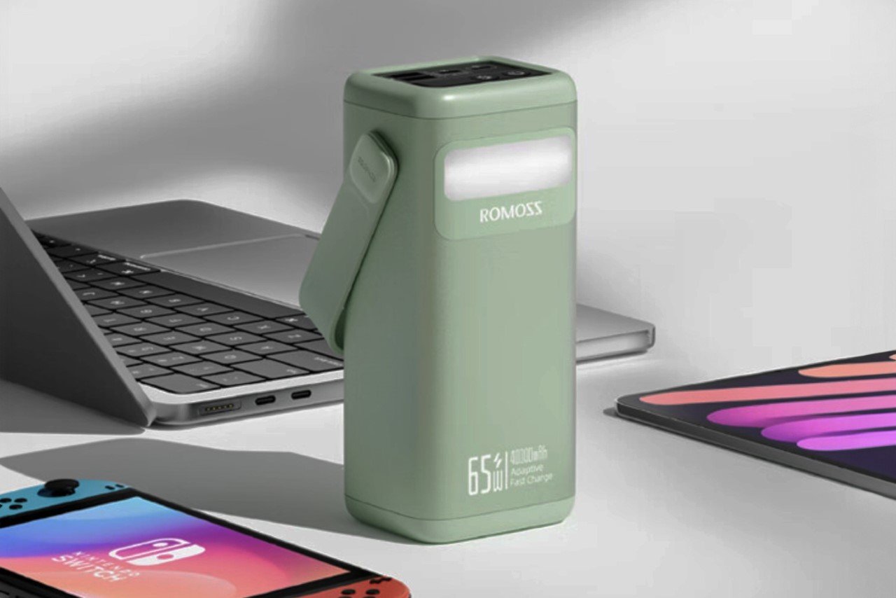 #ROMOSS debuts Massive 40,000mAh Power Bank with 65W Charging for your Phone + Laptop