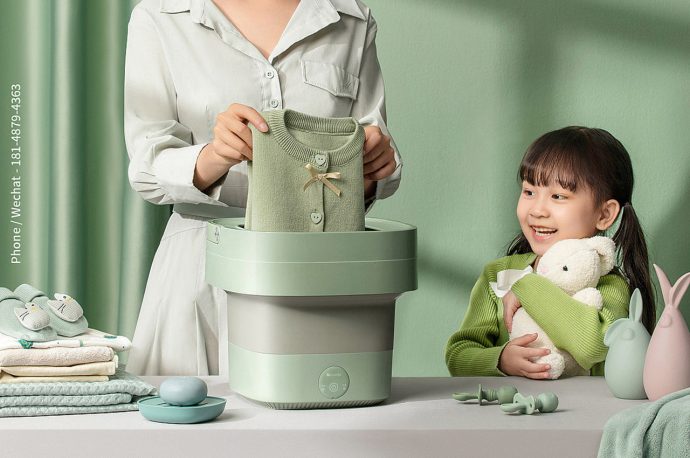 This mini washing machine is perfect for avid travelers and house on wheels fanatics