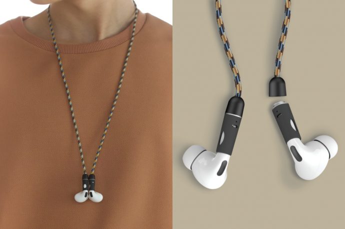 How this fashionable Apple AirPods necklace makes sure you never lose them again