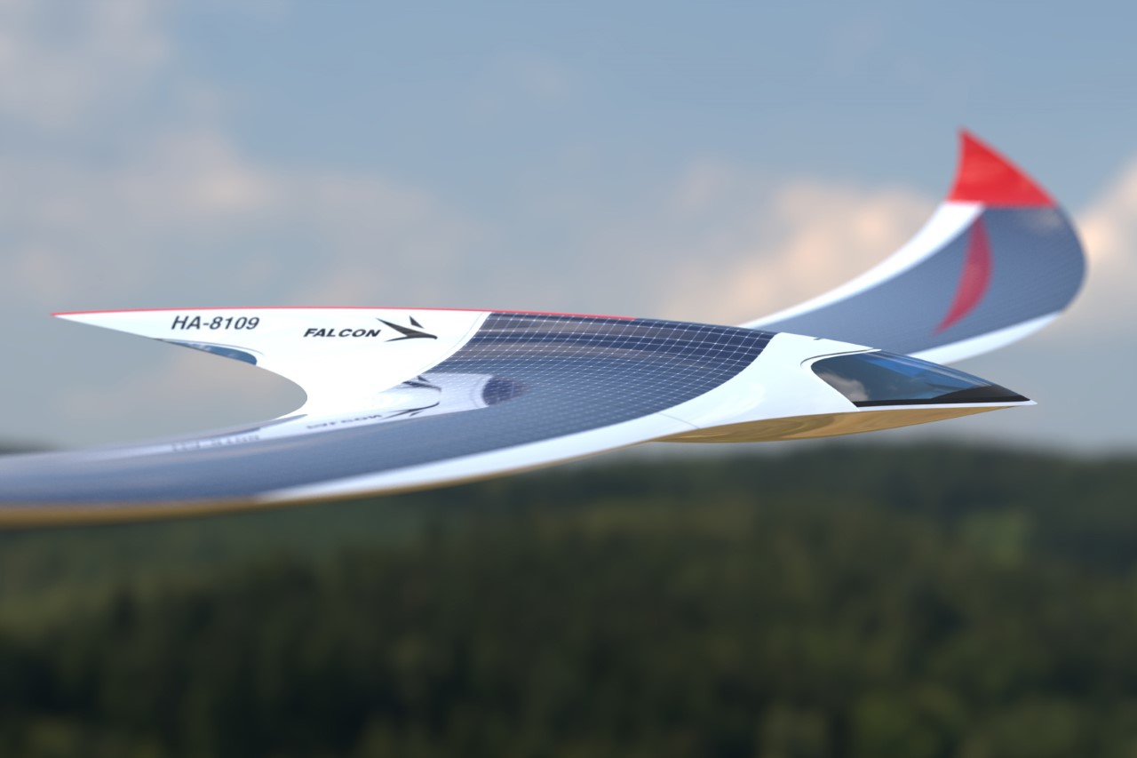 Carbon-Neutral Solar-Powered Aircraft Concept 