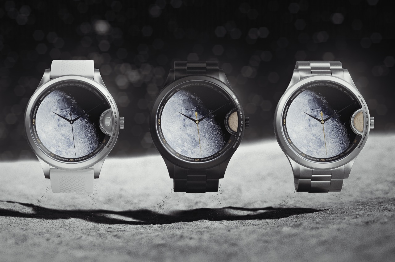#With Actual Moon Dust inside, the NASA-Approved LUNAR1,622 Wristwatch is a Space Lover’s Dream