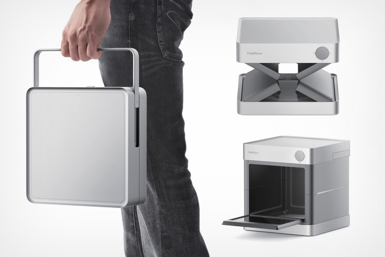 Introducing the Future of Foldable Portable Microwaves: The Foldwave