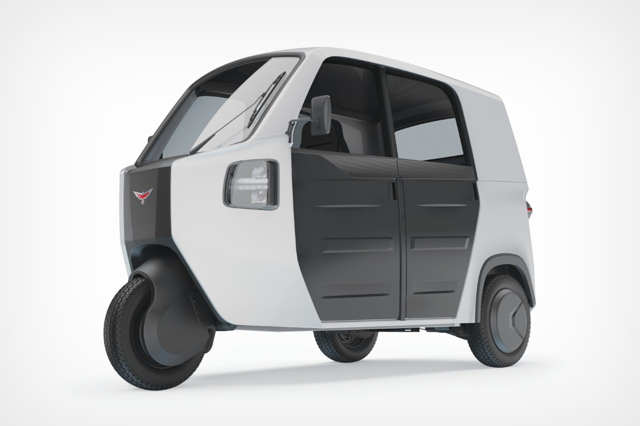 #The Asian Tuk-tuk gets an Electrified Upgrade and a Slick Design Makeover