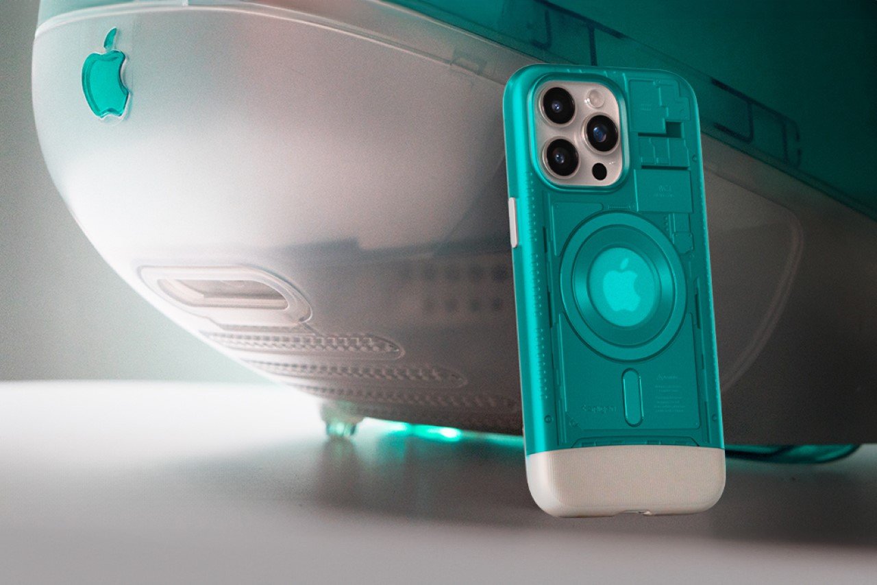 #The iPhone 15 Pro Gets a Retro Throwback with Spigen’s iMac G3-Inspired Translucent Cases