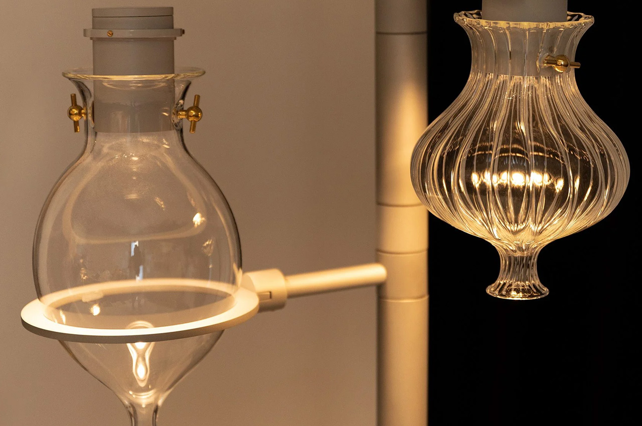 #Unique & Peculiar-Looking Floor Lamp Is Inspired By The Designer’s Memories Of Chemistry Labs