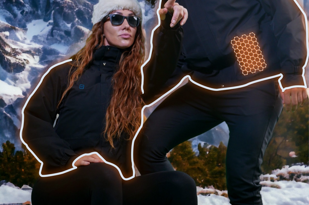 #Game-Changing Jacket with Graphene Heating Pads Keeps You Cozy in Any Weather