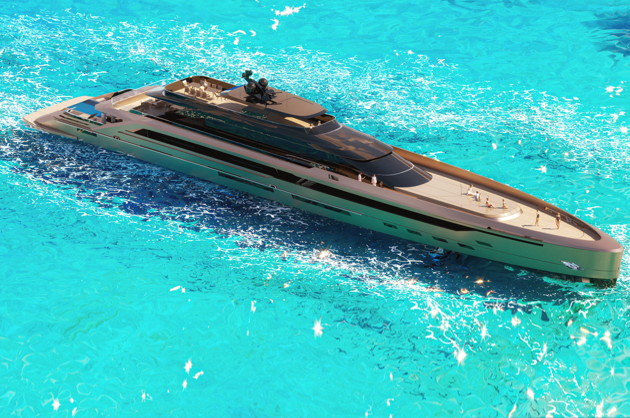 #Hydrogen-powered ONYX H2-BO 85 superyacht redefines luxury and sustainability