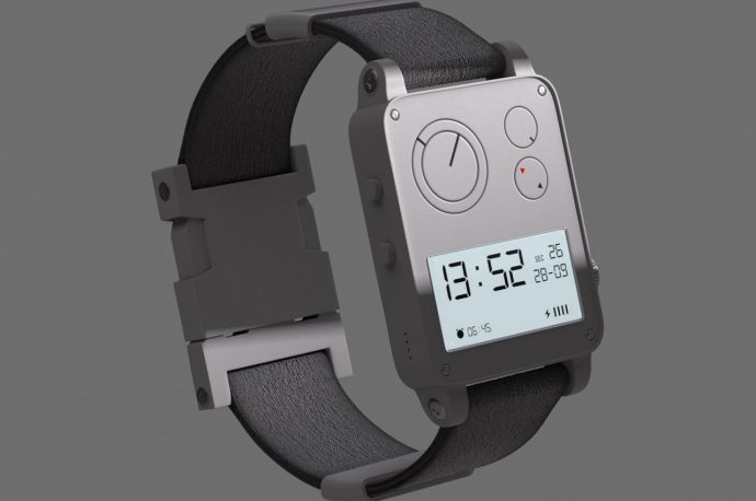 In a world saturated with flashy smartwatches, this one stands apart with its retro-futuristic design and smart features