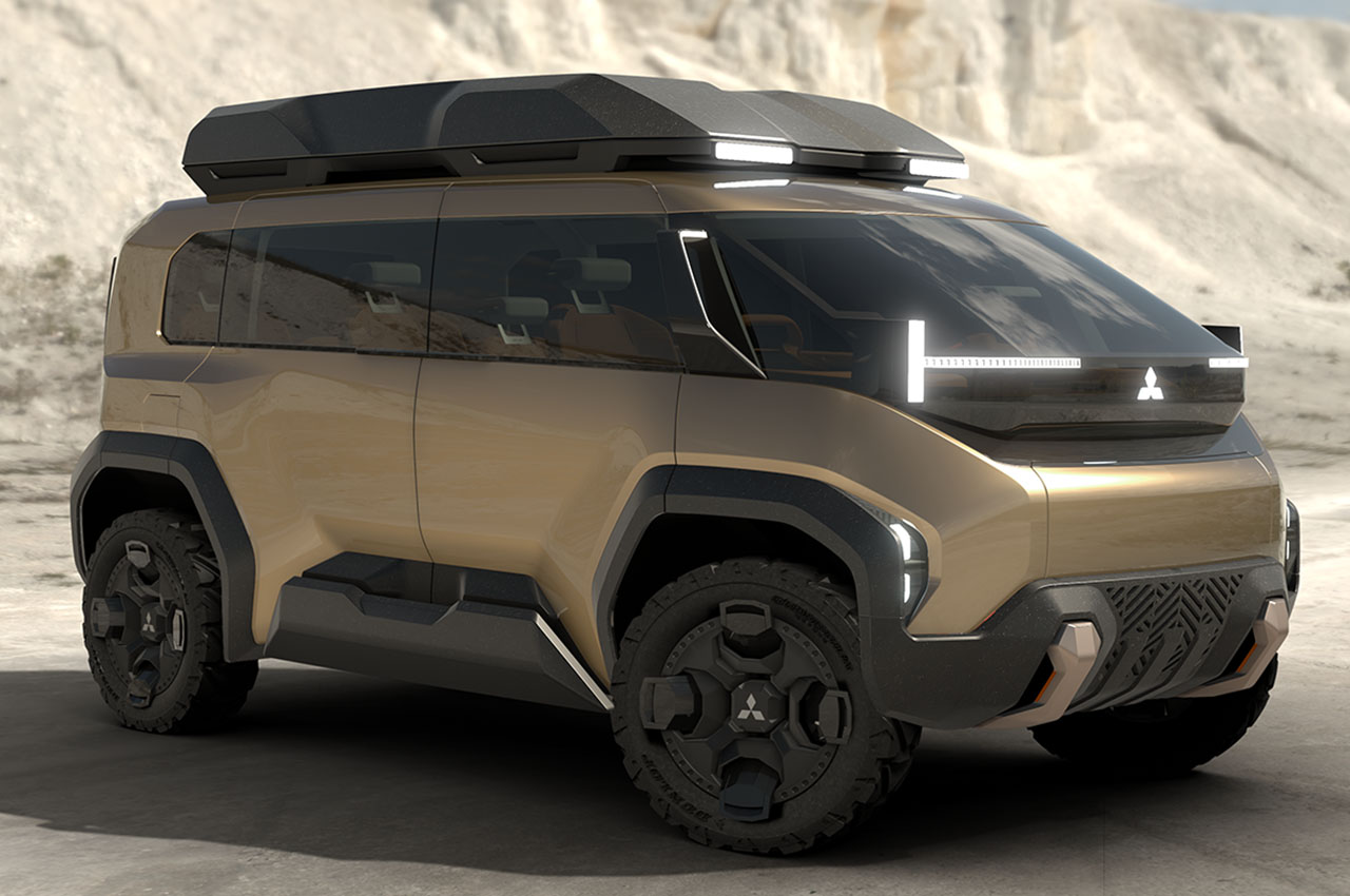 #Mitsubishi DX Concept is a glimpse into the future of adventure vans