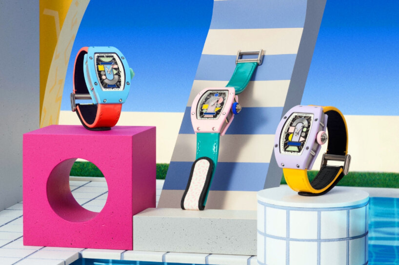 #New Richard Mille watch collection brings back Memphis Design movement