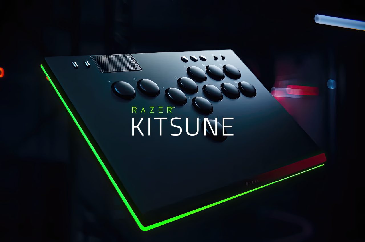 Razer Kitsune All-Button Optical Arcade Controller Black Edition for  PlayStation 5 and PC