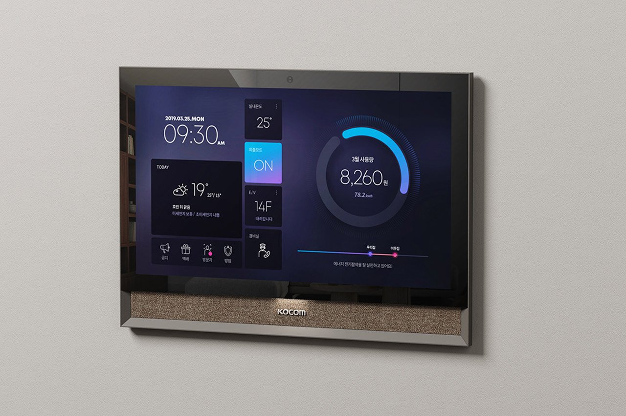 #The Frame wall pad elevates smart home design with Korean elegance and utmost IoT convenience