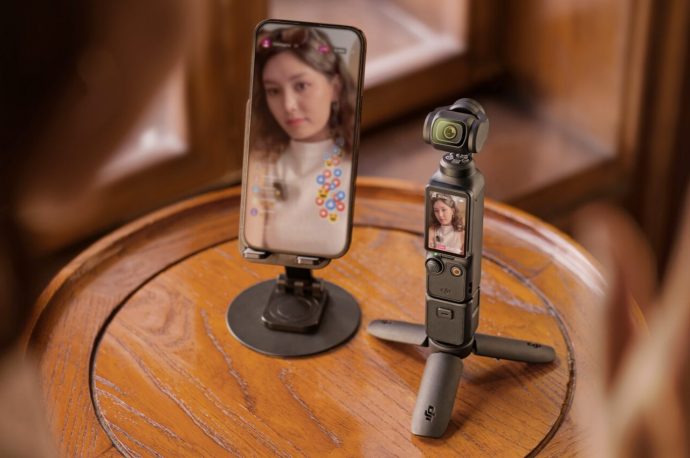 The tiny DJI Osmo Pocket 3’s 1″ CMOS sensor captures gorgeous 4K footage at 120 FPS