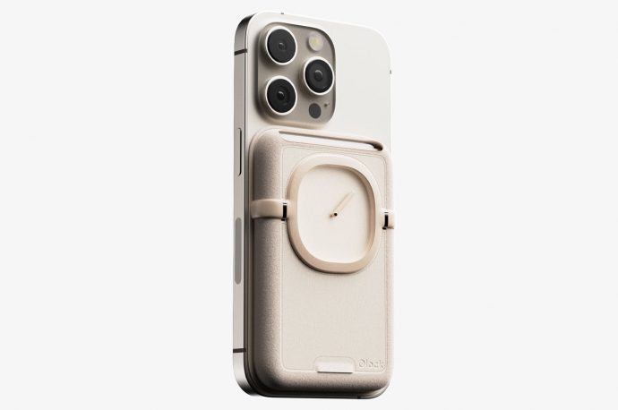 This MagSafe compatible accessory with real clock helps curb digital addiction