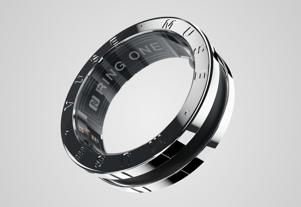 Bague Connectée Panngu Taille 9 Noir - Suivi Sommeil Et Activité - Autonomie 5 Jours, étanche IP68 - IOS/Android