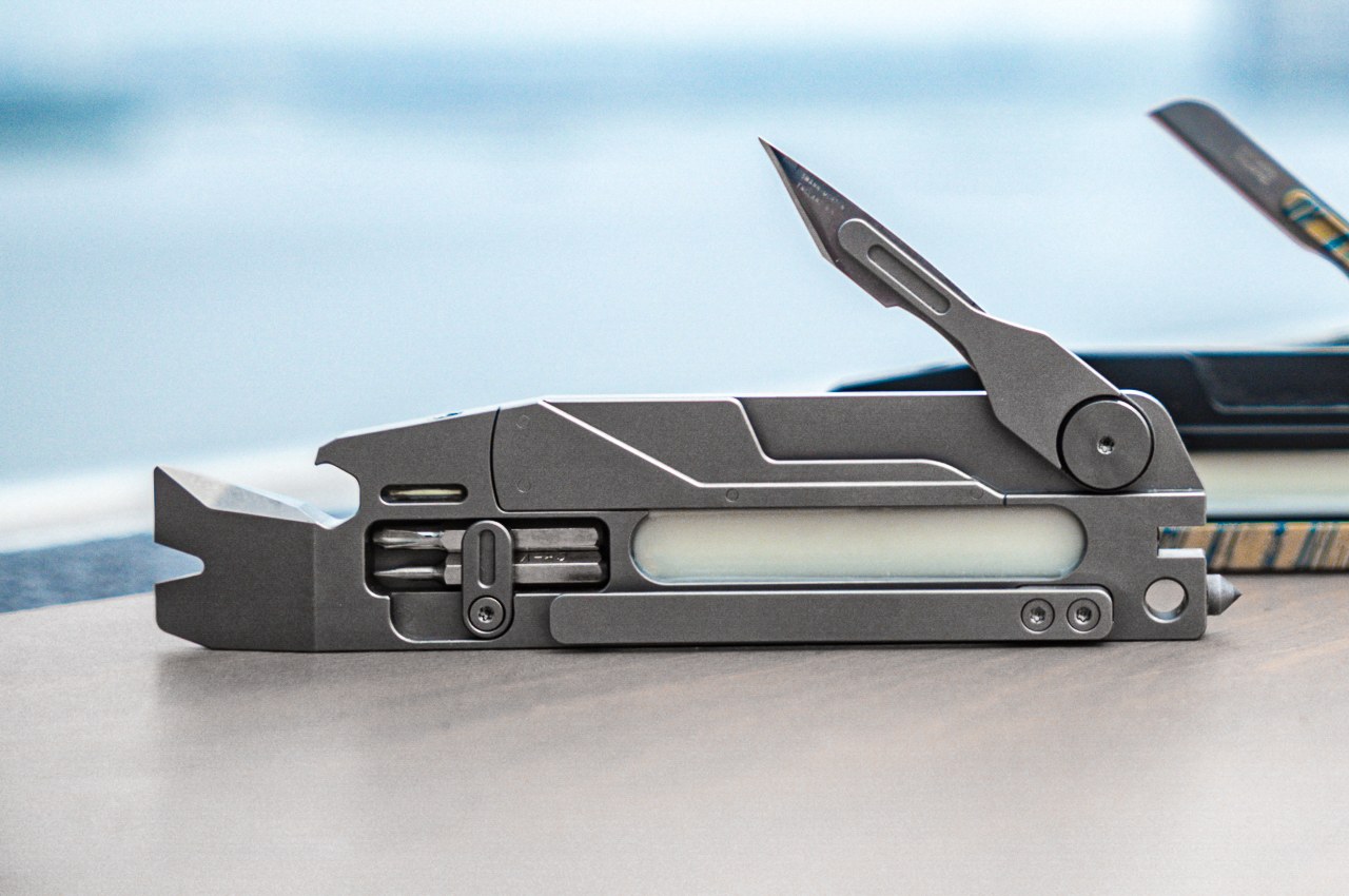 #Lost on a Desert Island? The PRYTIUM Titanium Multitool is the EDC You’d Wish You Had